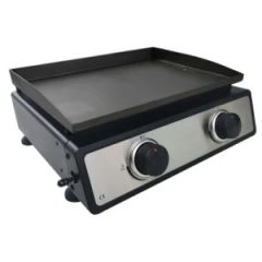 Two Burner Portable Flat Top Gas Griddle - Suzhou Rdit Commercial Co., Ltd.