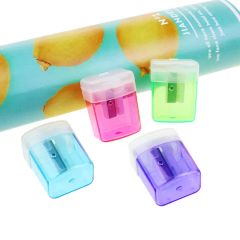 Wholesale Multi Color Plastic Single Hole Pencil Sharpeners for Student - Image 1