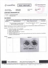 Mold resistance test report certificate of Foshan Hongkai Furniture Co., Ltd. – certificate photo, supplier certificates section