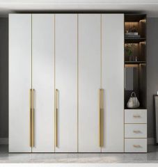 Factory Outlet Customize Wooden Furniture Portable Wardrobe - Image 3