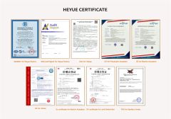 Certificates certificate from Zhejiang Heyue Flowtech Co., Ltd.