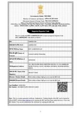 IEC Code certificate from RNY Agritech LLP