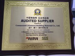 Certificates certificate of Comaccord (Xiamen) Building Material Co., Ltd. – certificate photo, supplier certificates section