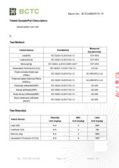 AZO FREE certificate from Anji Yangyi Textile Co, . Ltd