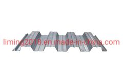 Factory Price Full Automatic Floor Decking Panel Tile Making Machine with 6 Meters Pneumatic Stacking Pallet - Image 2