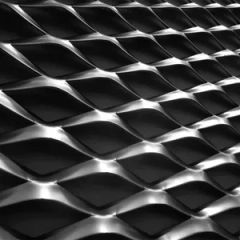 Silver Aluminum Metal Expanded Metal Mesh - Image 2