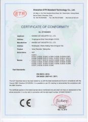 CE Certificate of Voice recorder certificate of Dongguan AST Industry Co., Ltd. – certificate photo, supplier certificates section