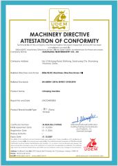 EN ISO 12100 certificate from Hangzhou Keyi Technology Co., Ltd.