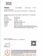 Our certificates certificate from Shanghai Tbm Industry Co., Ltd.