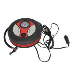 Mini Electric Air Pump Tire Inflator Air Compressor Pump Size Metal Color Black Motor Copper Origin China Volt 12V/24V Model - Image 1