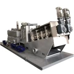 Multiple Disc Purifying Waste Water Environmental Sludge Dewatering Screw Filter Press - Image 2