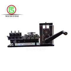 Trade Show Equipment Machinery One Machine to Straighten 1/4 Inch 3/8 Inch Copper Tubes - Image 3
