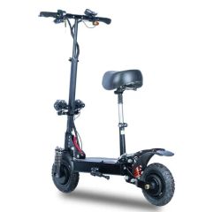 Factory Cost Two-Wheeled Electric Scooter 35ow Motor Foldable Anti-Theft Alarm 20ah Battery Remote Control Built-in Speaker - Wuxi Qisheng Automotive Technology Co., Ltd
