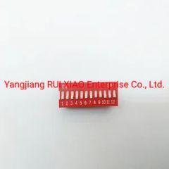 2.54mm Red /Blue Code Switch DIP 12p PCB Connector Housing Plastic HS Code 8541290000 Payment Terms: T/T Interface Type AC/DC - Image 1