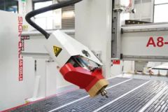 Double Spiral Machining Engraving Machine 4 Axis CNC Router Suitable for Furniture MDF Board and Other Industries - Image 3