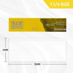 Bulk Order Bleached 1 1/4 Size Medium Wood Customized Rolling Paper - Image 5