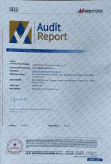 SGS Certificate certificate from Jiangsu Beijialin International Trade Co., Ltd.