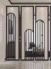 Aluminium Frame Glass Partition Design Plain Thickness 6 mm Finishing Matty Insulation Thermal System Thickness 45mm Partition Style Grid - Image 11