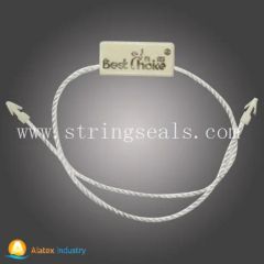 Hot Sell String Hang Tag Dl09 Shape Strip Material PS MOQ 50000PCS Origin Ningbo Model NO. DL09 Logo Customized Pattern - Image 3