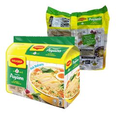 Best Selling Price Instant MAGGI-Ayam Noodle 5x77g Enjoy with Delicious Chicken Packed with Veggie - Image 1