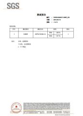 High Temperature Masking Film certificate from Heshan Jile Industrial Co., Ltd.