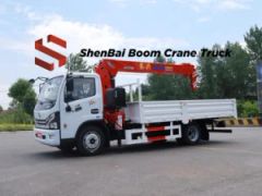 4X2 Boom Crane Dongfeng Truck 7.6M 5-7t Four-Arm Folding 1Y Type Folding Origin China Condition New Shaft Number 2 Crane Jib Four-Arm - Hubei Shenbai Special Automobile Co., Ltd.