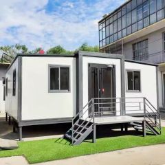Low Cost Quick Assembly Modular Design 2 3 Bedrooms Prefabricated Folding Expandable Container Hotel with Bathroom and Kitchen - Shandong Mars Cabin Technology Co., Ltd.