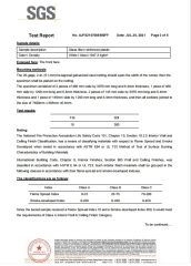 SGS testing certificate from SHANXI TAIYUN BUILDING MATERIALS CO,LTD.