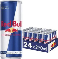 RedBull Energy Drink 250ml – 24 Cans/Case | Wholesale Supply - Image 1