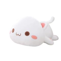Custom Logo Personalized Cute Soft Wholesale Factory Promotional Kid Child Anime Gift Doll Plushie Plushies Stuffed Animal Throw Pillow Cushion Cat Plush Toy C1 - Yangzhou Detuo Trading Co., Ltd.