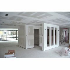 Residential Gypsum Partition Color White Material Gypsum Thickness 10mm-50mm Surface Finishing Smooth Usage/Application - Image 1