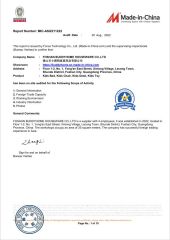 MIC certificate from FOSHAN BUDDYHOME HOUSEWARE CO., LTD.