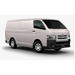 Toyota HiAce van for commercial transport and passenger travel services Toyota HiAce diesel van with fuel efficient engine and reliable performance Toyota HiAce high roof van for maximum cargo and passenger space Toyota HiAce commuter van for public transport and shuttle services - Image 5