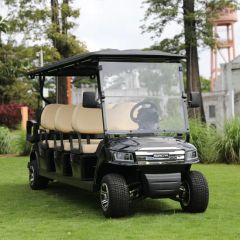 2024 Electric Sightseeing Bus Golf White 8 Seat Electric Golf Car (WL-GD6+2) - Sichuan Weilang New Energy Electric Vehicle Co., Ltd.