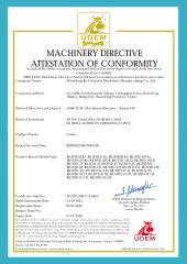 01 certificate from Jining Hongtong Runda Machinery Co., Ltd.