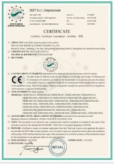 CE Certificate certificate from HENAN FAIR IMPORT and EXPORT TRADING CO., LTD.