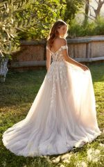Lace Appliques Wedding Dresses Customized Plus Size Bridal Dresses Bh16 - Image 2