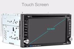 2 DIN Universal Car DVD Player with 6.2 Inch Screen GPS Navigation System - Image 3