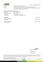 CP65 certificate from Zhongshan Mocap Industry Co., Ltd.
