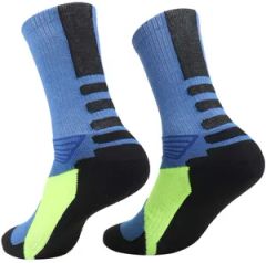 Xianghui Running Breathable Compression Custom Logo Terry Sport Crew Socks for Men - Image 6