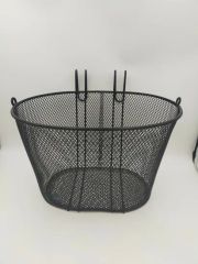 Popular Front Steel Mesh Bicycle Basket Trademark ODM Model NO. BB-002 HS Code 73262090 Certification CE Origin Xingtai - Image 1