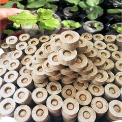 EcoGrow Coconut Pellets - Organic Seed Starters Shape Round Packaging Carton Box Max. Moisture (%) 15 Material Coconut - Image 3