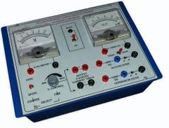 Analog P N Junction Diode Characteristic Apparatus Power 220 Display Type Analog Voltage Range 0-3vdc Insulated Sockets - Image 1