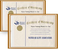 WQA certificate from Ningbo Keman Environmental Technology Co., Ltd.