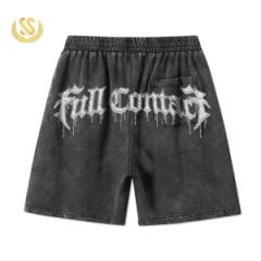OEM-DTG-Print Cotton Unisex Shorts Logo 35x25x3 1Y MOQ100 Type Pants Size Custom Origin China Pattern Logo Gender Unisex - Guangzhou Shangshang Industrial Co., Ltd.