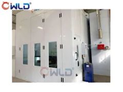 Wld Car Paint Booth with Builtl-in Ramp Auto Spray Booth with Inside Ramp Painting Booth with Ramp in Inside Painting Cabin Painting Room/ Cabin/Oven CE - Image 3