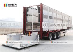 Aluminum Animal Transport Trailer for Secure Travel - Image 4