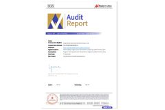 Audit Report certificate from Xingtai Baotai Machinery Manufacturing Co., Ltd