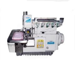 ZY700-6D Zoyer Overlock 6 Threads Chain Stitch Factory 1Y Brand Zoyer Type Garment Model Zy700-6D Drive Electric Trademark Zoyer - Image 1