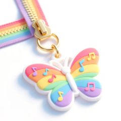 Wholesale Custom Embossed Name Logo Soft Rubber PVC Zipper Pullers for Bags - Image 6